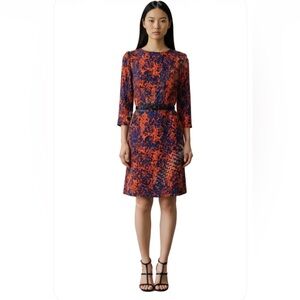 Sandro Dress Blue/Red Size 4